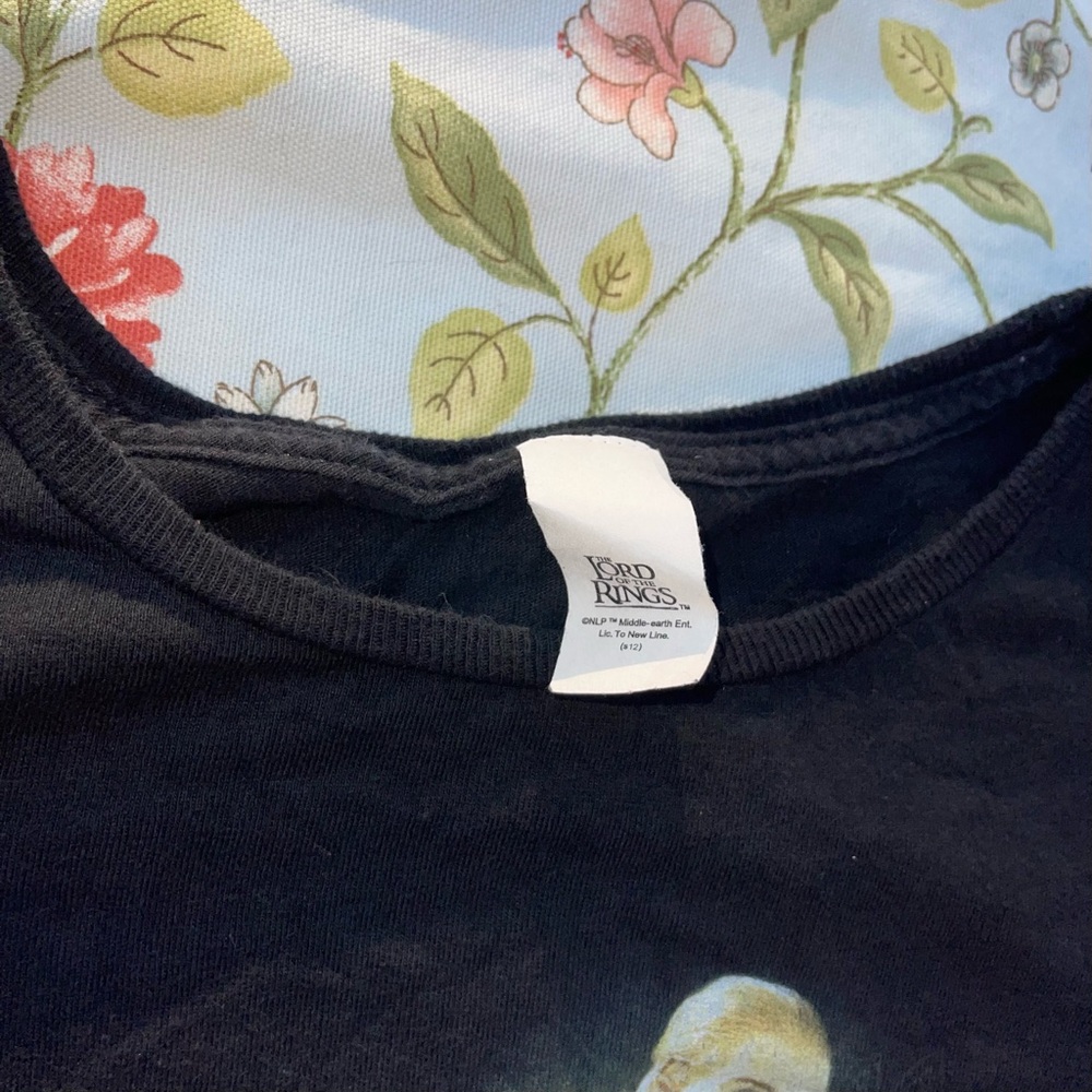 Vintage The Lord of the Rings Legalos Black Graphic T-Shirt - Picture 11 of 14